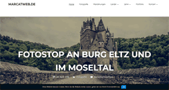 Desktop Screenshot of marcatweb.de